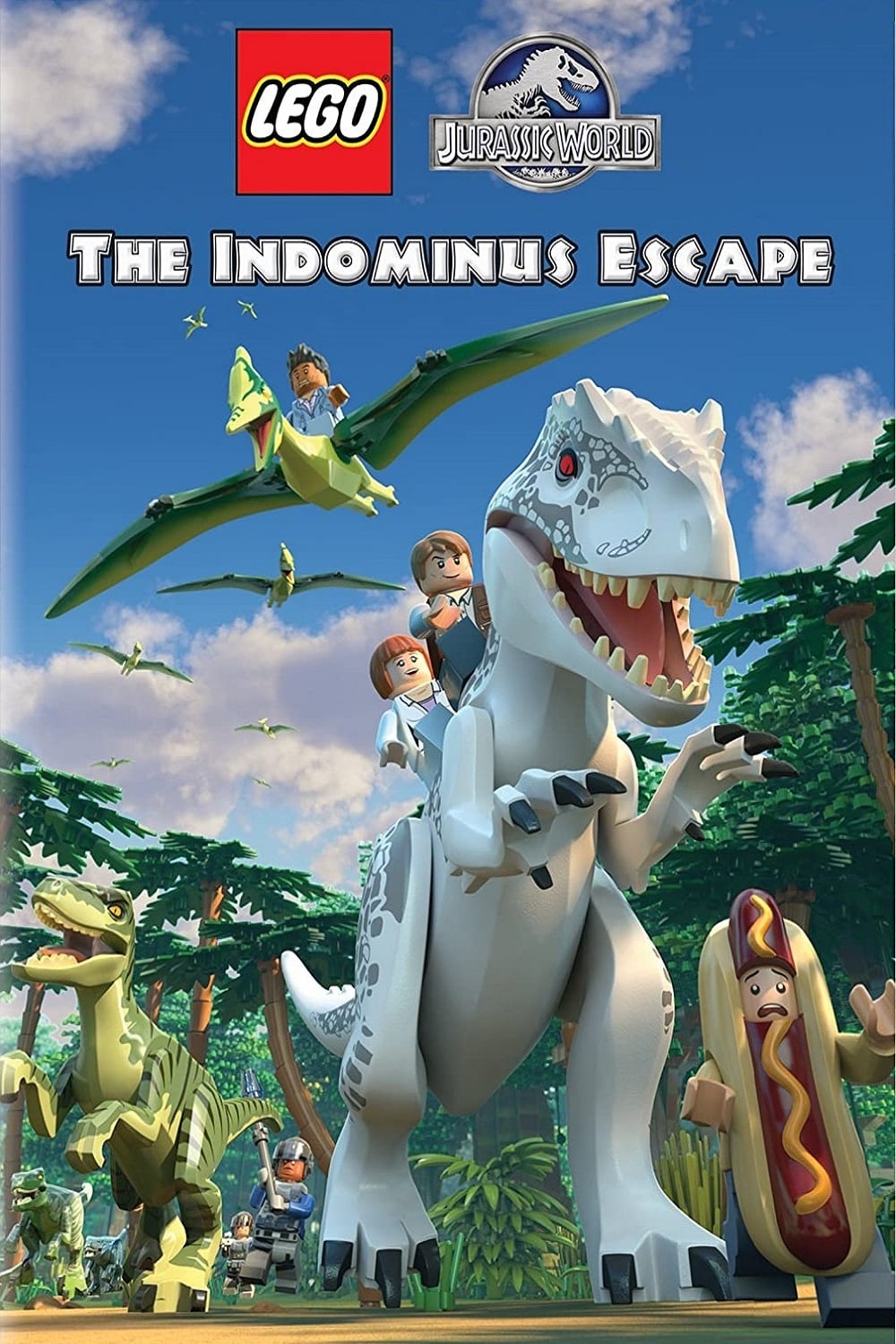 Постер LEGO Jurassic World: The Indominus Escape